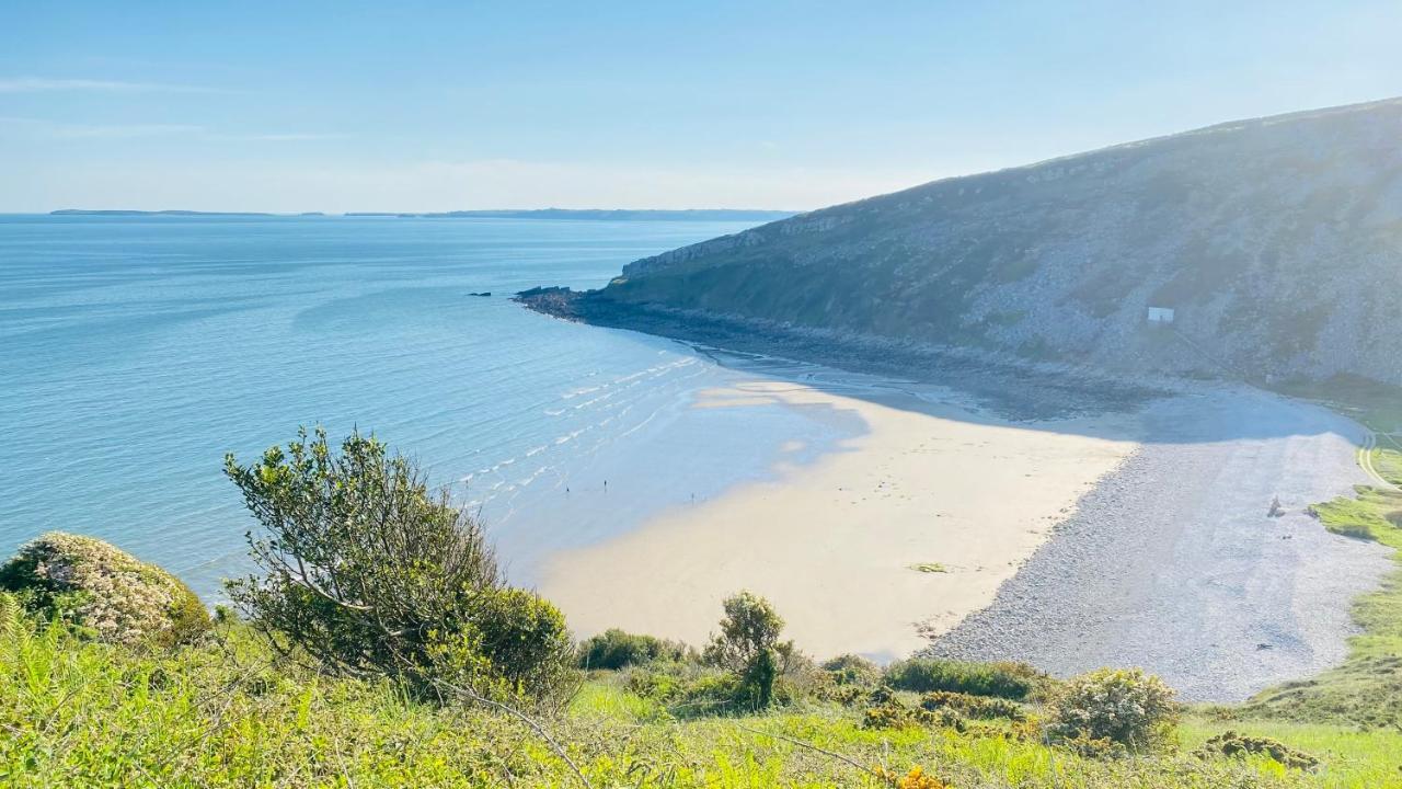 Gordy Hall -Sea Facing Welsh Cottage With Stunning Views Pendine Exterior foto