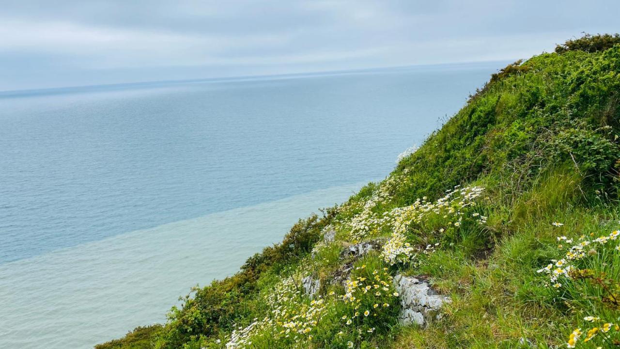 Gordy Hall -Sea Facing Welsh Cottage With Stunning Views Pendine Exterior foto